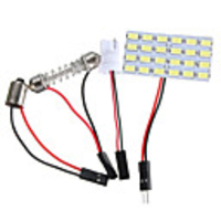 T10 BA9S DC12V 5730/5630 24SMD LED Panel Board Car Interior Dome Lights Reading Festoon Lamp