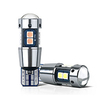 T10 W5W LED Car Turn Side Light Marker 2-Piece Set Interior Reading Dome Light Marker Lamp WY5W 501 168 192 LED High Quality Auto Wedge Parking Bulb Car Styling Light miniinthebox