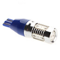 T15 8W 450-500LM Blue Light LED Bulb for Car Reversing/Side Marker Lamp (12V)