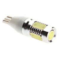 T15 8W 450-500LM Natural White Light LED Bulb for Car Reversing/Side Marker Lamp (12V)