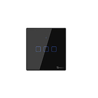 T3EU3C-TX3 Open Smart Wifi Wall Switch 86 European Standard Panel Mobile Phone Remote Control