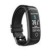 T4 Unisex Smart Wristbands Bluetooth Heart Rate Monitor Blood Pressure Measurement Calories Burned Thermometer Health Care Stopwatch Pedometer Call Reminder Sedentary Reminder Alarm Clock