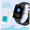 T45S Smart Watch 1.7 inch Smartwatch Fitness Running Watch Bluetooth Temperature Monitoring Pedometer Sleep Tracker Compatible with Android iOS Women Men Long Standby Call Reminder Anti-lost IP 67 miniinthebox