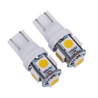 T4W T10 W5W BA9S 5 9 13 SMD 5050 Car LED Wedge Interior Lamp Side Marker Backup Tail Reading Bulb Door License Plate Light 2pcs miniinthebox