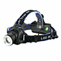 t6 headlamp Headlamps Waterproof 3000 lm LED LED 1 Emitters 4 Mode with Batteries and Charger with USB Cable Waterproof Rotatable Portable Lightweight Creepy Camping / Hiking / Caving Everyday Use
