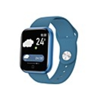 T80S Unisex Smartwatch Bluetooth Heart Rate Monitor Blood Pressure Measurement Calories Burned Thermometer Health Care Pedometer Call Reminder Sleep Tracker Sedentary Reminder Find My Device