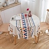 Table Cloth Bohemian Multicolor Printing Round Living Room Fabric Tablecloth