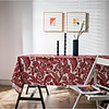 Table Cloth Cotton Dust-Proof Casual Striped Table Cover Table Decorations for Daily Wear Rectangular 6060/9090/100140/140140/140160/140180/140200/140220/140250 cm As per Picture 1 pcs