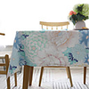 Table Cloth Cotton Flower American Style Floral Table Cover Table decorations for Daily Wear rectangule 3245/4545/6060/9090/30180/30200/30220/100140/130130/140140/140160/140180/140200 cm