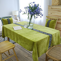 Table Cloth Dust-Proof Classic Printing Table Cover , Stain Proof, Water Resistant Washable Table, Decorative Oblong Table Cover for Kitchen, Holiday