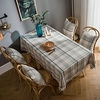 Table Cloth Dust-Proof Classic Printing Table Cover , Stain Proof, Water Resistant Washable Table, Decorative Oblong Table Cover for Kitchen, Holiday