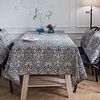 Table Cloth Dust-Proof Classic Printing Table Cover , Stain Proof, Water Resistant Washable Table, Decorative Oblong Table Cover for Kitchen, Holiday