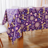 Table Cloth Dust-Proof Classic Printing Table Cover , Stain Proof, Water Resistant Washable Table, Decorative Oblong Table Cover for Kitchen, Holiday