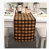 Table Runner Cotton Contemporary Lattice Table Cover Table Decorations For Christmas Rectangular 27031 cm Dark Yellow 1 pc