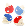 Table Tennis Shape Clip Adjustable Plastic Red