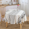 Tablecloth Bohemian Cotton And Linen Printing Round Living Room Fabric Tablecloth
