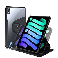 Tablet Case Cover For Apple iPad mini 6th 5th 4th 2021 360° Rotation with Stand Full Body Protective Solid Colored TPU Acrylic miniinthebox