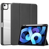Tablet Case Cover For Samsung Galaxy Tab A8 Flip Magnetic Smart Auto Wake / Sleep Solid Colored Acrylic Plastic Silicone miniinthebox