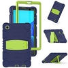 Tablet Case Cover For Samsung Galaxy Tab S7 Plus FE A8 A7 Lite A7 Lite S6 Lite 2021 2020 Armor Defender Rugged Protective with Stand Full Body Protective Solid Colored PC Silicone For Kids miniinthebox