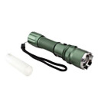 Tactical 3-Mode Cree Q5 LED Flashlight with Charging Hole (Retail Box,  3xAAA)