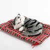 Talking Stuffed Animals Plush Toy Simulation Plush Toy Plush Dolls Cat Handcrafted Sounds Desk Decoration Plush Imaginative Play,  Stocking,  Great Birthday Gifts Party Favor Supplies Boys and Girls