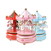Tambourine Carousel Music Box Wooden Music Box Antique Music Box Cute Sound Unique Wood Women