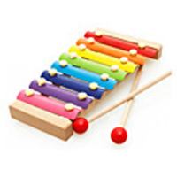 Tambourine Color Gradient Wood Unisex Boys