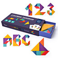 Tangram Building Blocks Geometric Pattern Cool Exquisite Kid