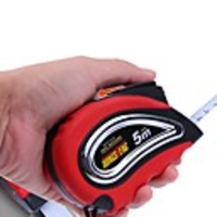 Tape Measure Retractable Measuring Tape Ruler with Auto-Lock System amp; Shock-Absorbent Solid Rubber Case