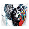 tapestry wall cloth fabric hanging bohemian for bedroom dorm apartment decoration live background psychedelic trippy colorful trippy surreal abstract astral digital hemp art 183x122cm(72x48inch)(014)