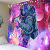 Tapestry wall hanging art deco blanket curtain picnic table cloth hanging home bedroom living room dormitory decoration abstract starry sky astronaut