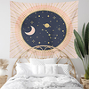 Tarot Divination Wall Tapestry Art Decor Blanket Curtain Hanging Home Bedroom Living Room Decoration Mysterious Bohemian Astrology miniinthebox