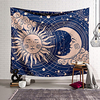 Tarot Divination Wall Tapestry Art Decor Blanket Curtain Hanging Home Bedroom Living Room Decoration Mysterious Bohemian Celestial Moon Sun miniinthebox