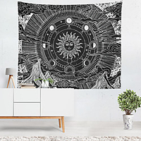 Tarot Divination Wall Tapestry Art Decor Blanket Curtain Hanging Home Bedroom Living Room Decoration Polyester miniinthebox