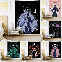Tarot Divination Wall Tapestry Art Decor Blanket Curtain Hanging Home Bedroom Living Room Decoration Polyester miniinthebox