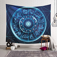 Tarot Divination Wall Tapestry Art Decor Blanket Curtain Picnic Tablecloth Hanging Home Bedroom Living Room Dorm Decoration Astrology miniinthebox