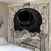 Tarot Divination Wall Tapestry Art Decor Blanket Curtain Picnic Tablecloth Hanging Home Bedroom Living Room Dorm Decoration Mysterious Bohemian Moon Galaxy miniinthebox