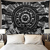Tarot Divination Wall Tapestry Art Decor Blanket Curtain Picnic Tablecloth Hanging Home Bedroom Living Room Dorm Decoration Mysterious Bohemian Polyester Sun