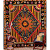 Tarot Divination Wall Tapestry Art Decor Blanket Curtain Picnic Tablecloth Hanging Home Bedroom Living Room Dorm Decoration Mysterious Bohemian Sun