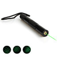 TD-GP-106 100mW 532nm Green Laser Pointer Pen (2 AAA)