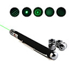 TD-GP-17 5-in-1 30mW 532nm Green Laser Pointer Pen (2 AAA)
