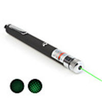 TD-GP-20 50mW 532nm Green Laser Pointer Pen (2 AAA)
