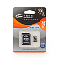TEAM MicroSDHC TF Memory Card Class 4 8GB SD Card Adapter