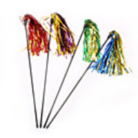 Teaser Feather Toy Interactive Toy Cat Toys Set Cat Pet Toy 1pc Pet Exercise Releasing Pressure Plastic Gift