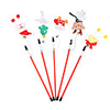 Teaser Feather Toy Interactive Toy Cat Toys Set Cat Pet Toy 1pc Pet Exercise Releasing Pressure Plastic Gift
