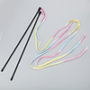 Teaser Feather Toy Interactive Toy Cat Toys Set Cat Pet Toy 1pc Pet Exercise Releasing Pressure Plastic Gift