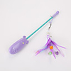Teaser Feather Toy Interactive Toy Cat Toys Set Cat Pet Toy 1pc Pet Exercise Releasing Pressure Plastic Gift