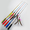 Teaser Feather Toy Interactive Toy Cat Toys Set Cat Pet Toy 1pc Retractable Pet Exercise Releasing Pressure Plastic Gift