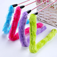 Teaser Interactive Toy Cat Toys Set Cat Pet Toy 1pc Pet Exercise Releasing Pressure Plastic Gift