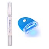 Teeth Whitening Rotary Peroxide Gel Tooth Cleaning Kit Easy and LED Light Teeth to Carry Dazzling White Teeth Whitening Pen
